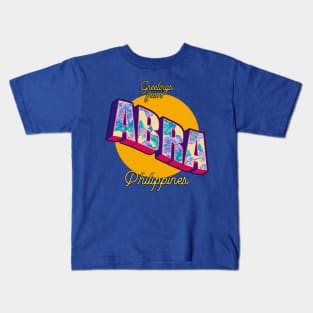 Greetings from ABRA Philippines! Kids T-Shirt